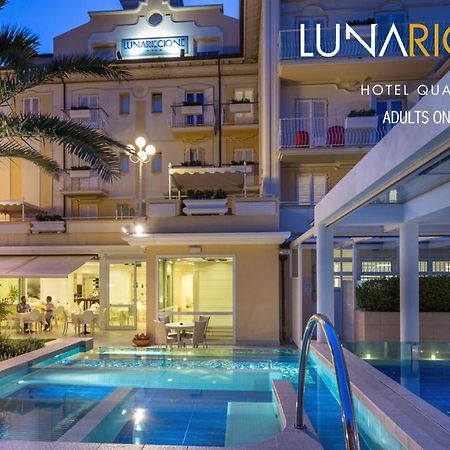 Hotel Luna Riccione E Aqua Spa Only Adults +12 Eksteriør billede