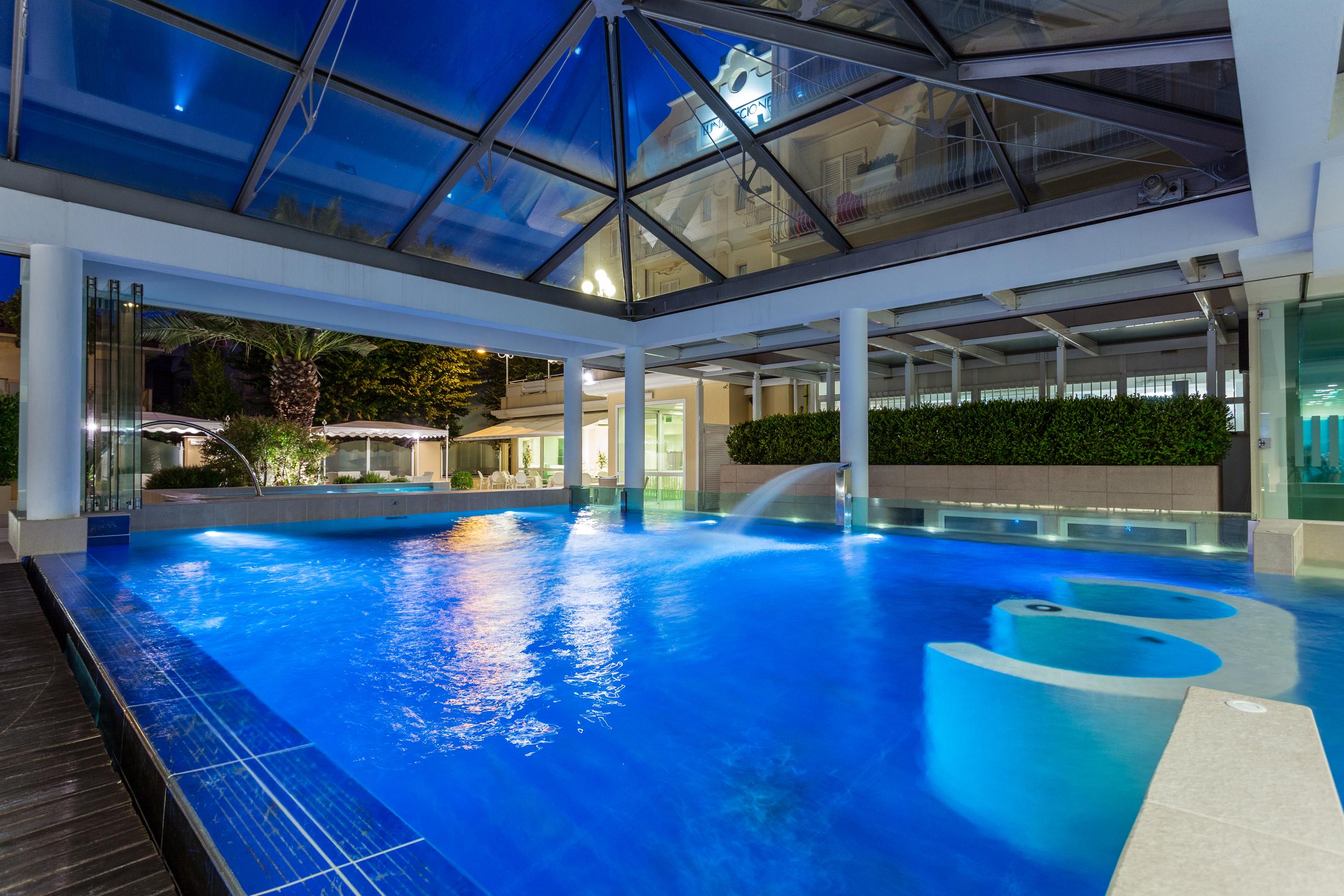 Hotel Luna Riccione E Aqua Spa Only Adults +12 Eksteriør billede