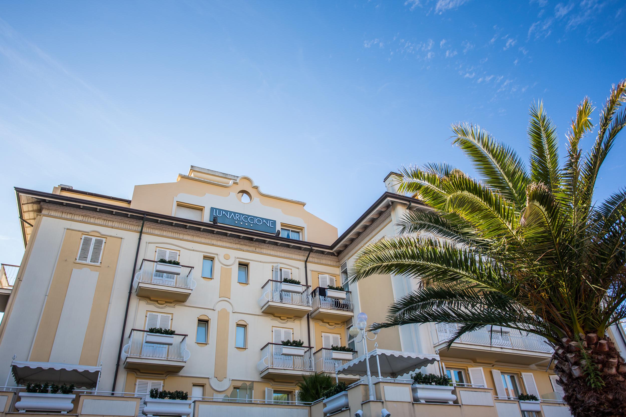 Hotel Luna Riccione E Aqua Spa Only Adults +12 Eksteriør billede