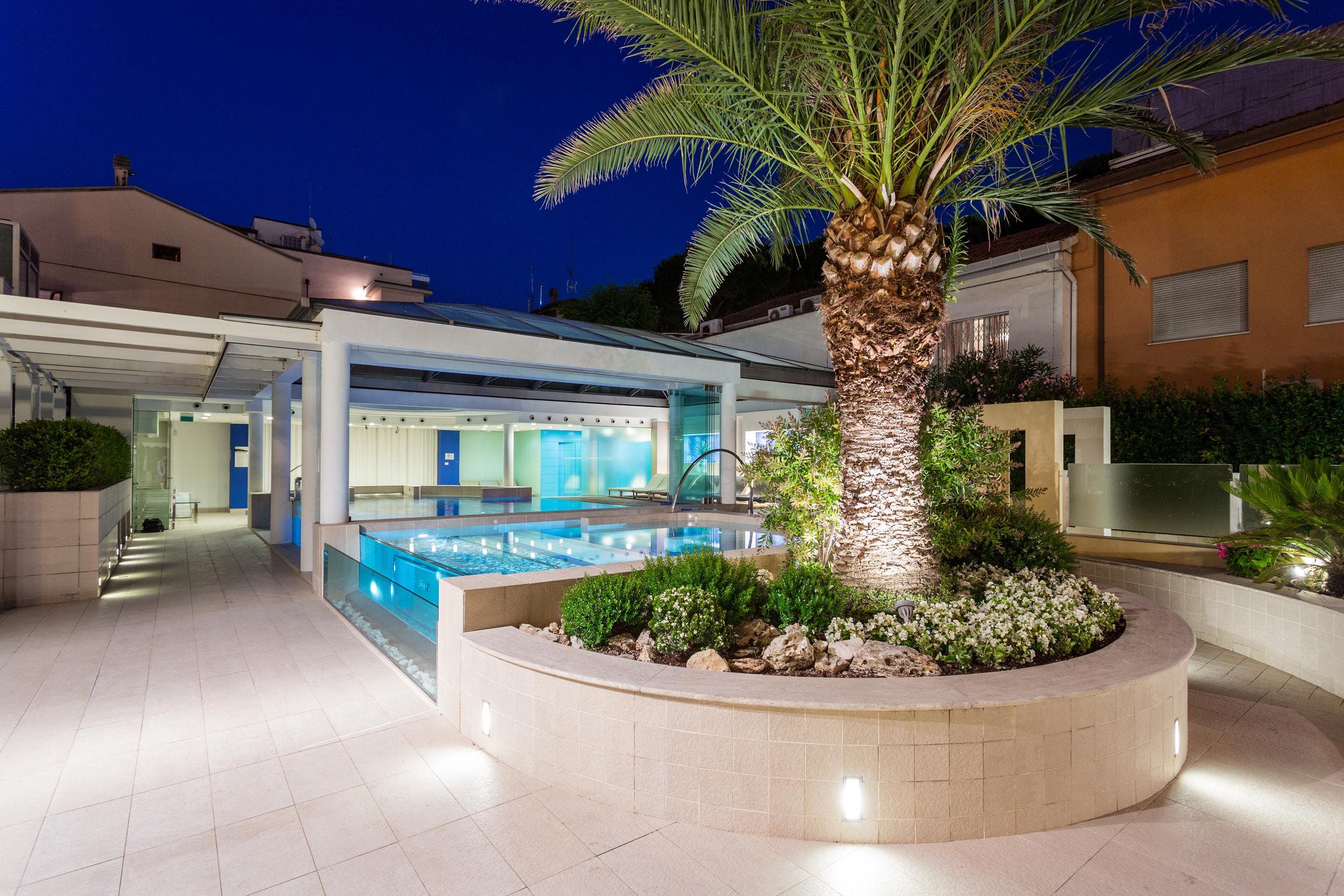 Hotel Luna Riccione E Aqua Spa Only Adults +12 Eksteriør billede