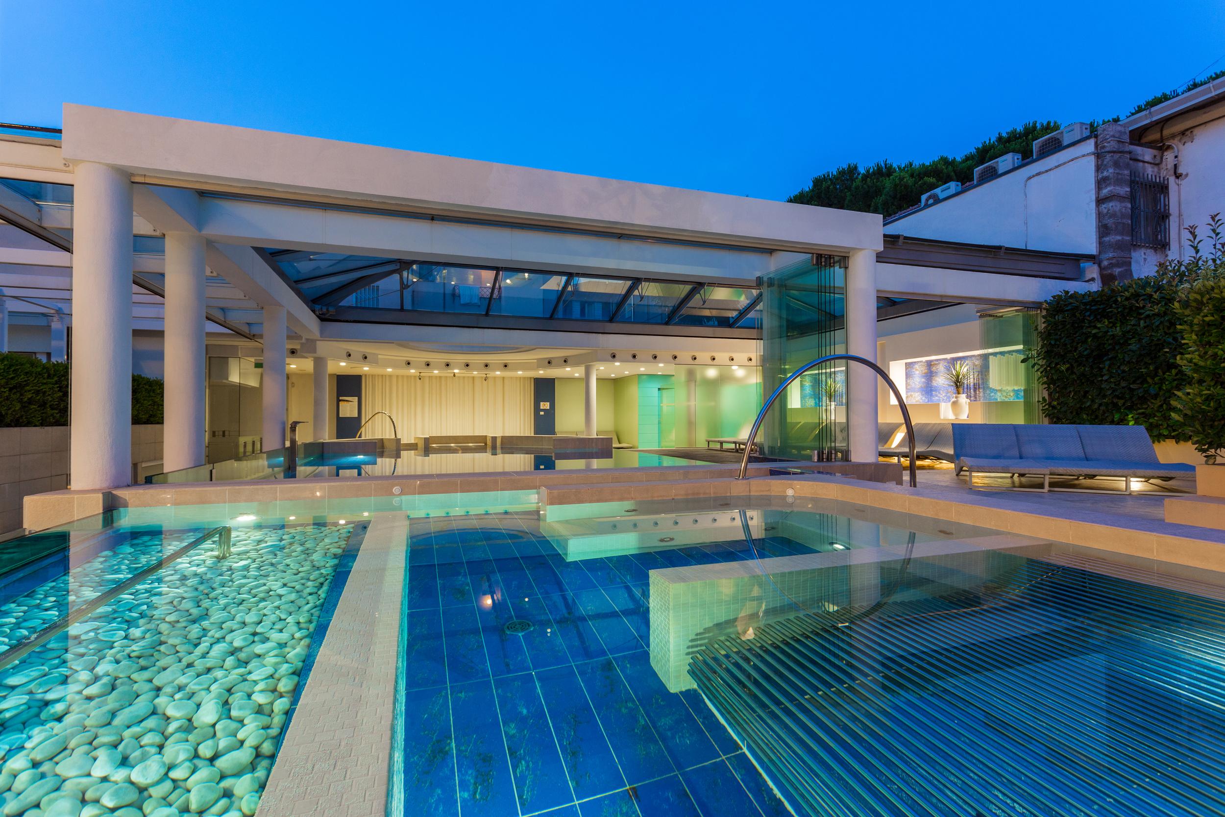 Hotel Luna Riccione E Aqua Spa Only Adults +12 Eksteriør billede