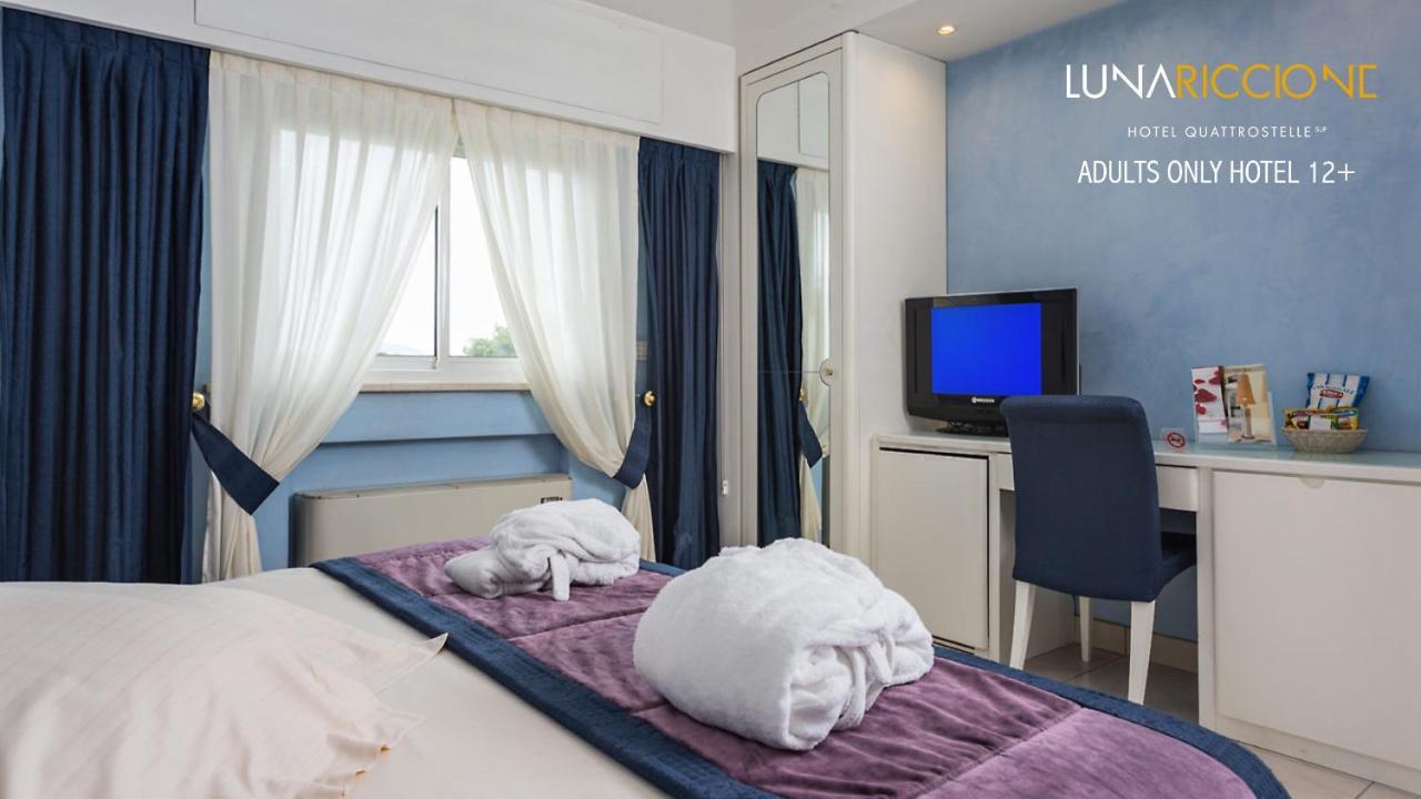 Hotel Luna Riccione E Aqua Spa Only Adults +12 Eksteriør billede