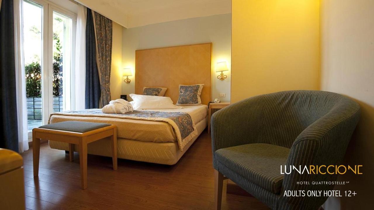Hotel Luna Riccione E Aqua Spa Only Adults +12 Eksteriør billede