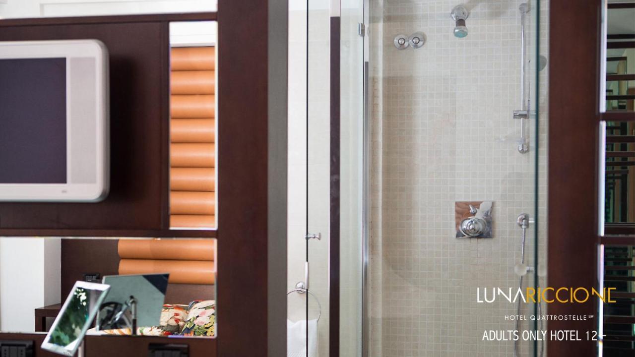 Hotel Luna Riccione E Aqua Spa Only Adults +12 Eksteriør billede